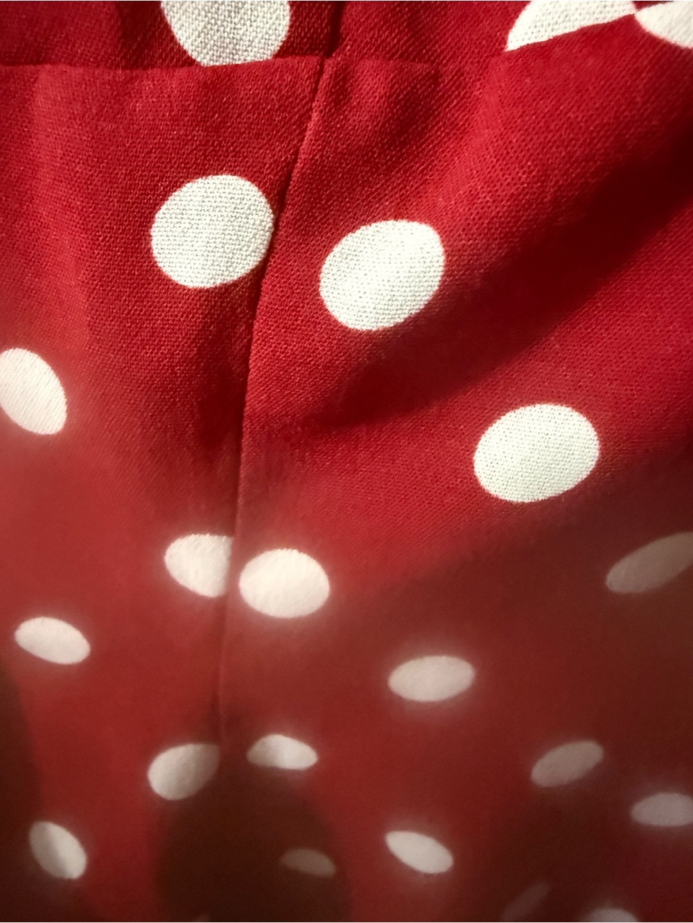 Nasty Gal Red & White Polka Dot Slip Dress - Picture 3 of 6